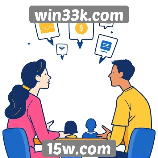 Explorando os recursos sociais de win33k.com